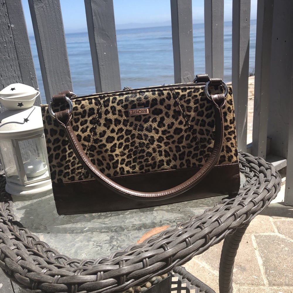 Cheetah print purse